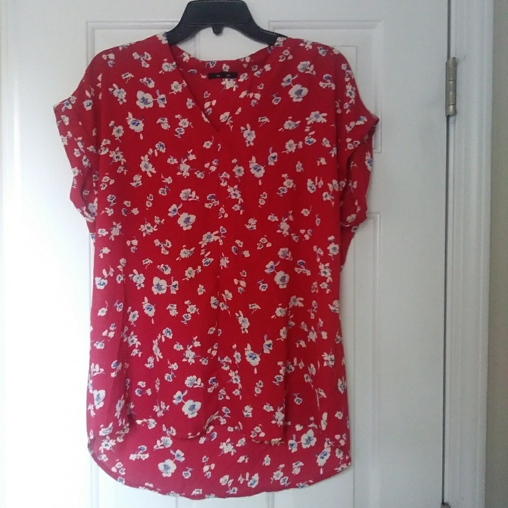 Pleione floral shirt